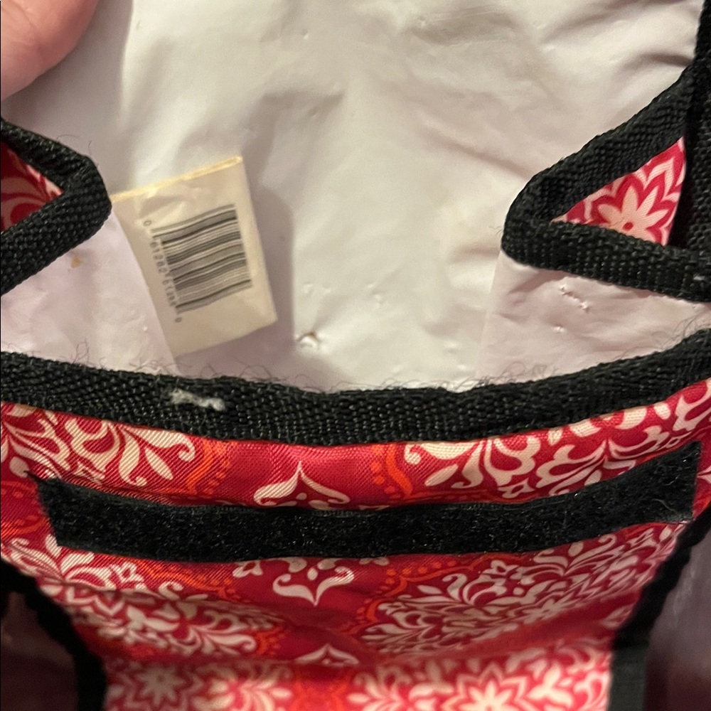 Red Patterned lunchbox bag - Picture 5 of 8